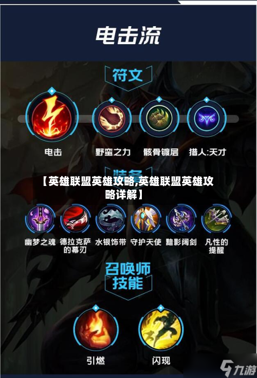 【英雄联盟英雄攻略,英雄联盟英雄攻略详解】