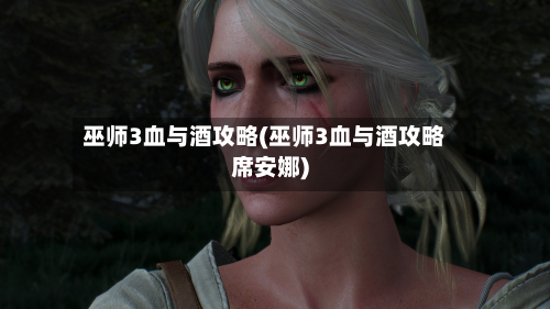 巫师3血与酒攻略(巫师3血与酒攻略席安娜)