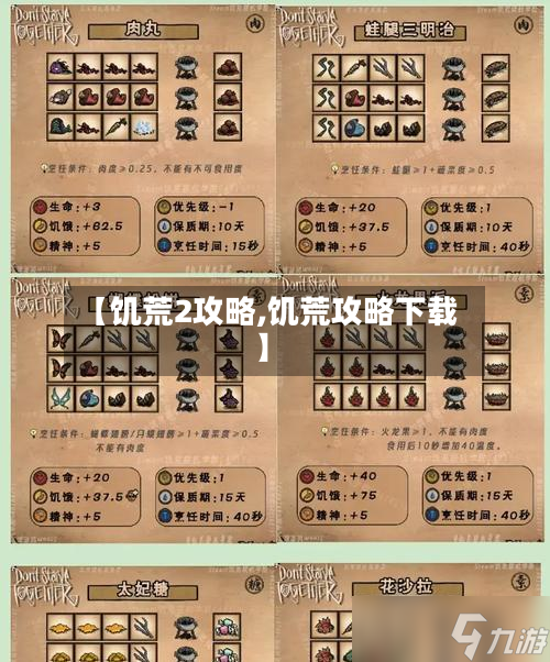 【饥荒2攻略,饥荒攻略下载】