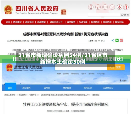 31省市新增确诊病例54例/31省区市新增本土确诊30例-第2张图片
