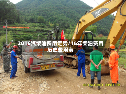 2016汽柴油费用走势/16年柴油费用历史费用表-第2张图片