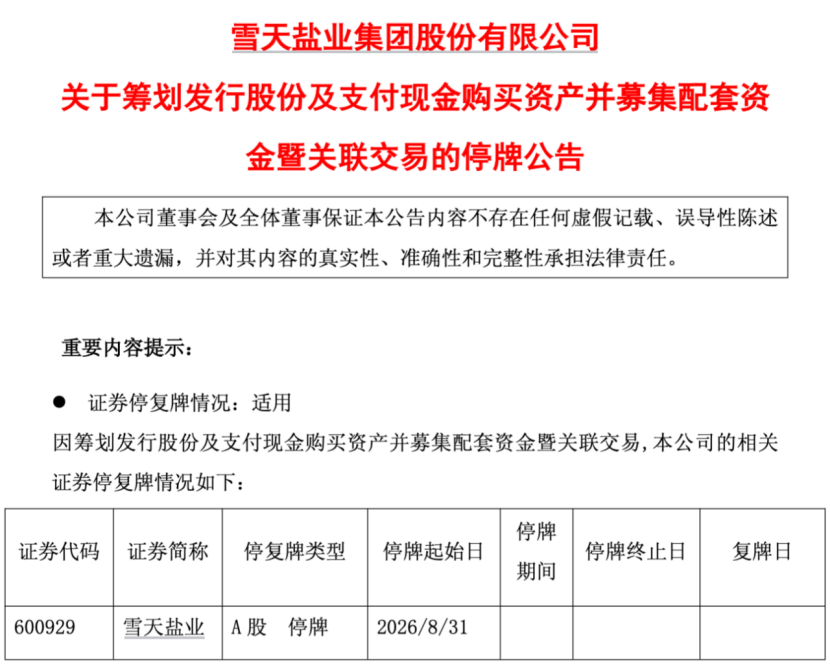 重大资产重组！半导体龙头，突发公告！下周一停牌